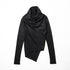 JULIUS 917KNM2-C Black / Cowl Neck Knit Top
